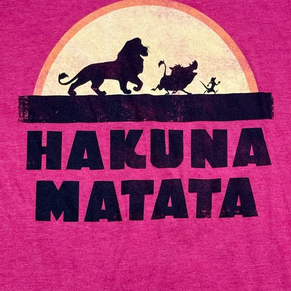 Disney Hakuna Matata  XL T-shirt. New Without Tags - Picture 4 of 7